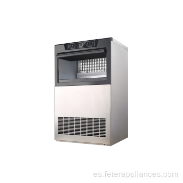 Fabricante de hielo de enfriamiento del compresor automático comercial del fabricante de hielo del cubo de la venta caliente del hogar